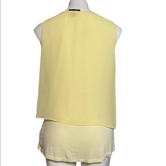 NWT AB STUDIOPopover woven sleeveless top blouse  size Medium - Picture 4 of 7